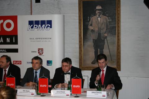 Ministr Juraj Chmiel na setkání s podnikateli ve Vizovicích