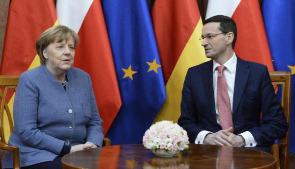 Merkel a Morawiecki