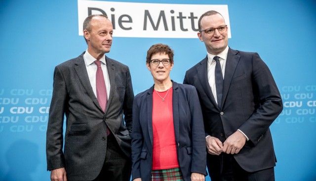 Kandidáti na předsednický post CDU