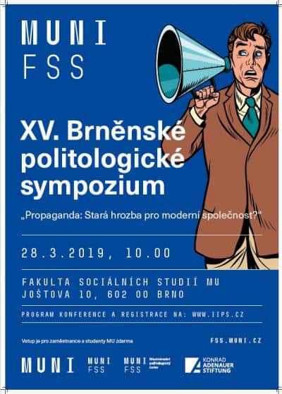 XV. Brněnské politologické sympozium - plakát