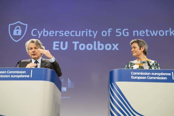 Tisková konference EK - bezpečností sítí 5G