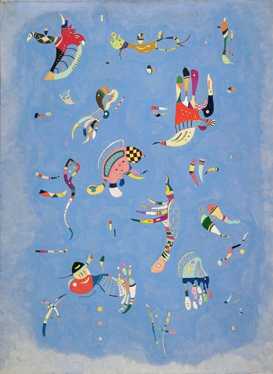 3. Wassily Kandinsky, Modrá obloha