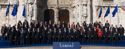 Zástupci členských států EU v Lisabonu