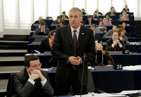 Topolánek, Vondra v Evropském parlamentu