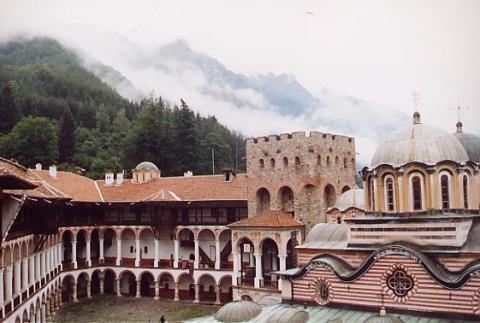 Rilský klášter - Bulharsko