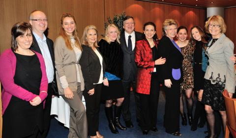 Barroso a ženy s geder výboru
