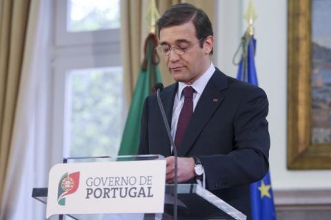 Portugalský premiér Pasos Coelho