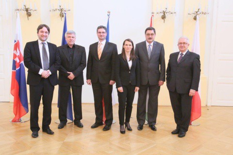 Předsedové evropských výborů V4