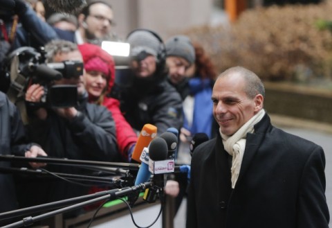 Varoufakis - příjezd