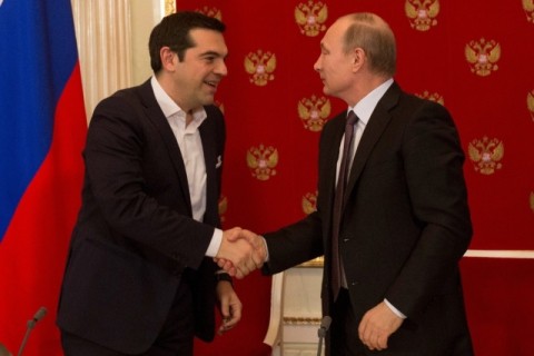 Tsipras-Putin v Moskvě