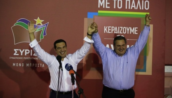 Alexis Tsipras, Panos Kammenos