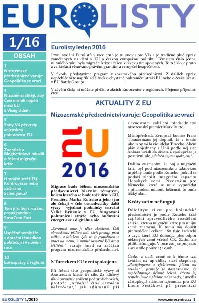 Eurolisty 1/2016