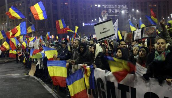 Protesty v Rumunsku
