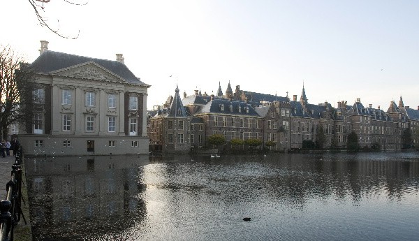 Sídlo parlamentu v nizozemském Haagu