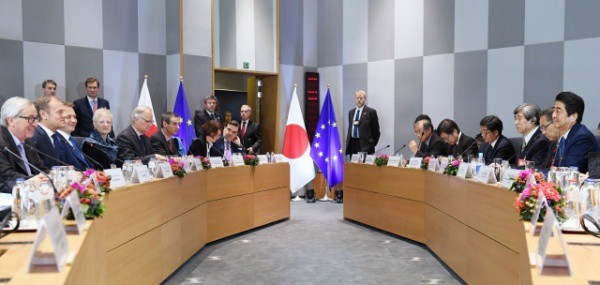 Jednání zástupců EU a Japonska o dohodě o volném obchodu