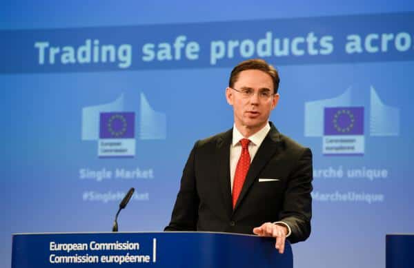 Jyrki Katainen - Press Conference on Trading safe products