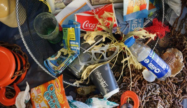 Plasty tvoří 85 % odpadků v mořích.