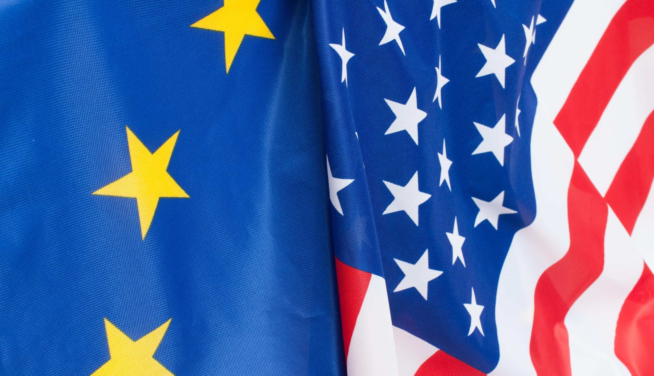 vlajka EU USA