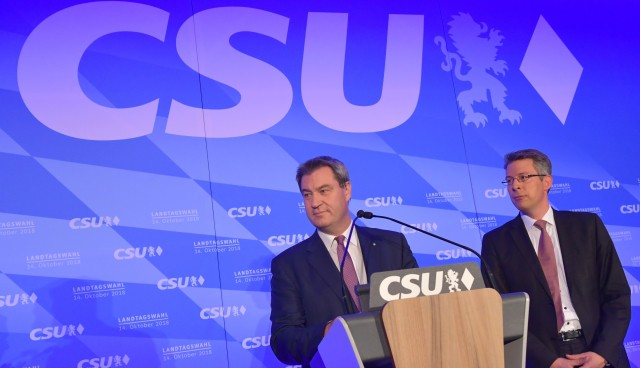 CSU, bavorsko, volby