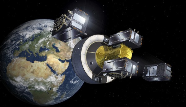 Družice vesmírného systému Galileo.