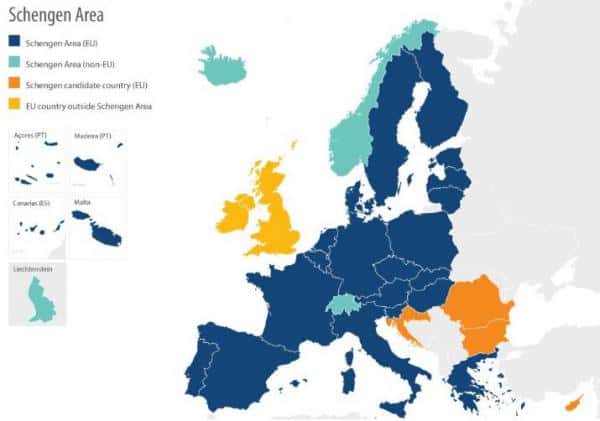 Mapa
    Schengenu