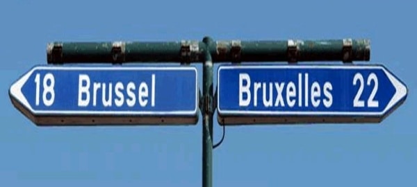 Směrovka Brusel