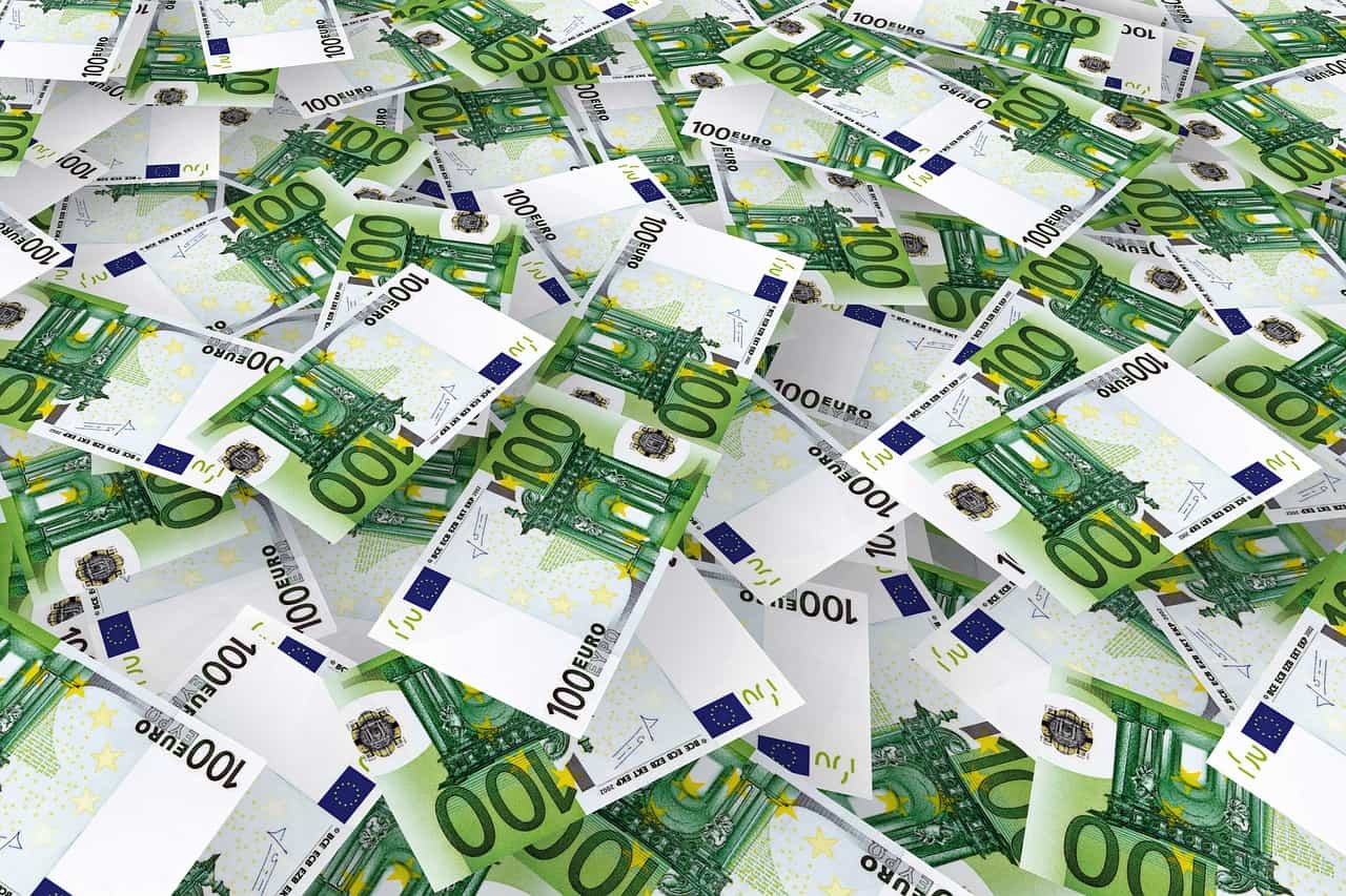 Eurobankovky, zdroj Pixabay