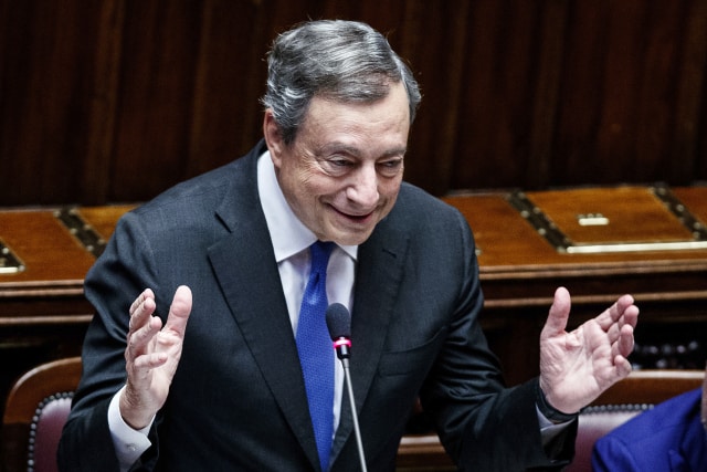 Přečtete si více ze článku Italský premiér Mario Draghi podal demisi, EU přišla o zkušeného leadera