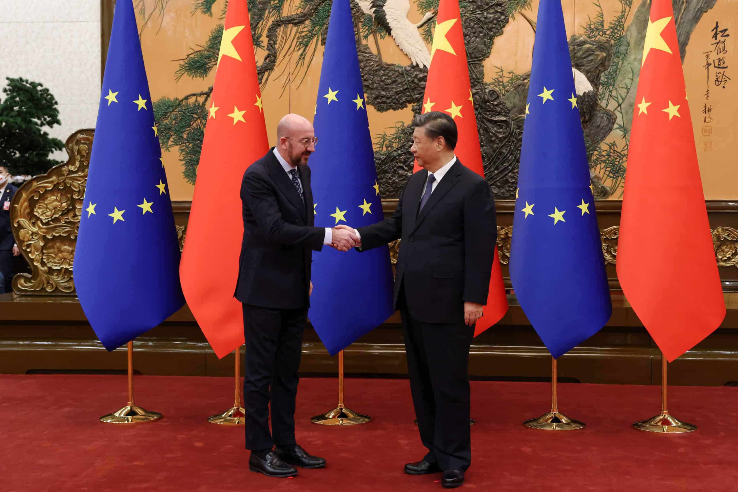 Přečtete si více ze článku Šéf Evropské rady Michel se v Pekingu setkal s čínským prezidentem