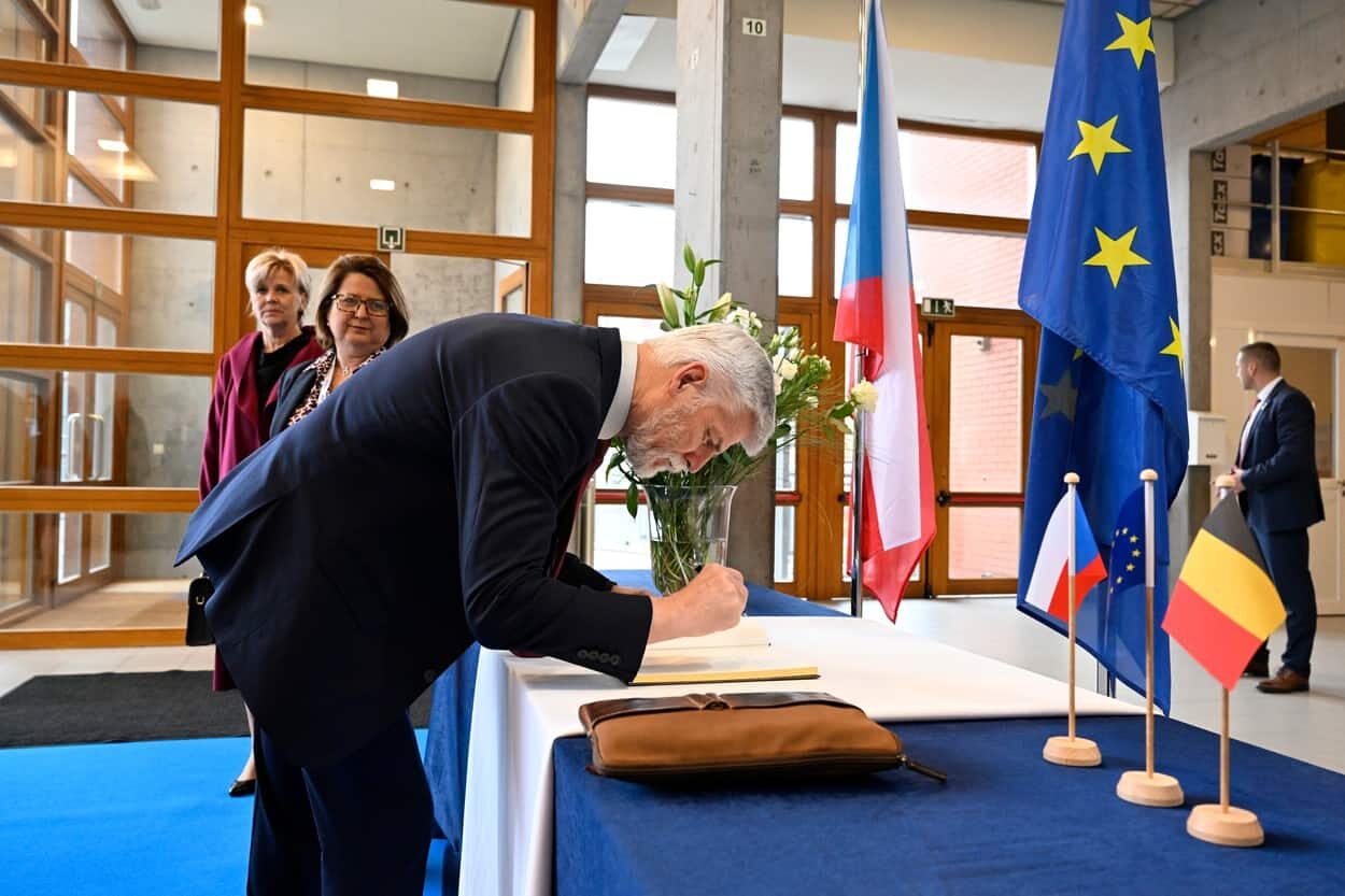 Přečtete si více ze článku Druhý den návštěvy prezidenta ČR v Bruselu