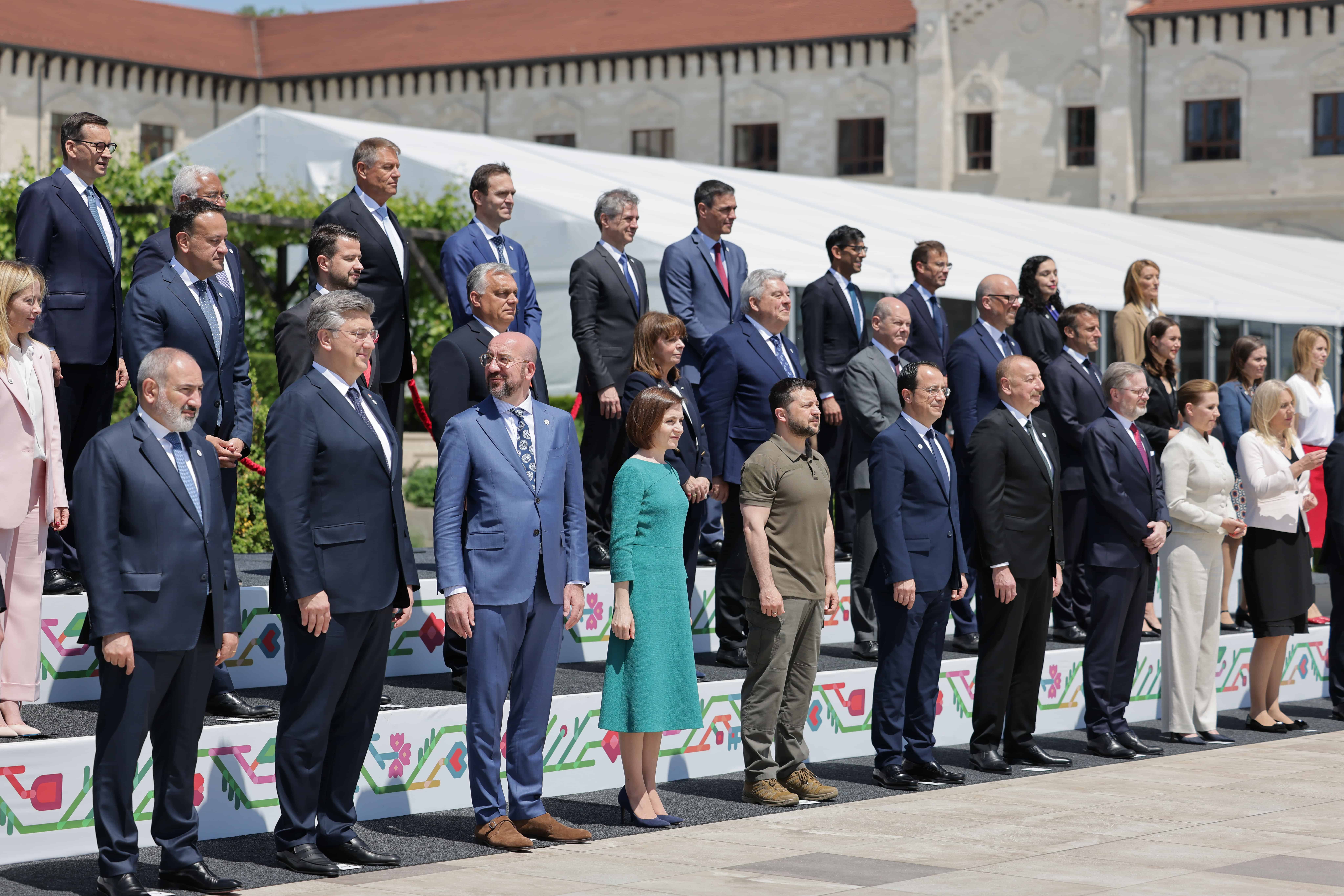 Přečtete si více ze článku Moldavsko hostilo lídry Evropy na druhém summitu Evropského politického společenství, v popředí stála prezidentka Sandu